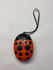 Fair Mate Ladybug Radio Vintage Retro Ladybird Shape Junk Made in Hong Kong JP