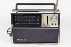 Vintage Candle TK-1849 Solid State Radio 5 Band AC/DC Made In Japan RARE-READ