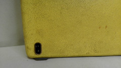 Motorola Yellow Portable Radio With Rotating Handle Antenna Model 5p32Y