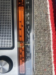 PANASONIC RF-1104 Portable Radio TV Band Sound AC-Batt Japan Vintage 1977 Works