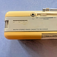 Realistic Vintage 80&rsquo;s AM/FM Stereo Radio Cassette Recorder LIKE Stranger Things