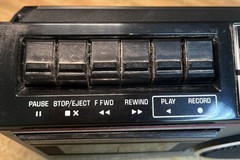 Vtg General Electric GE Model 3-5233B AM/FM Radio/Cassette Recorder WORKS/tested