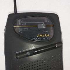 Vintage 90s GPX A2092 Pocket Travel Radio Tested AM/FM – WORKS