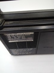 VTG SOUNDESIGN AM/FM PORTABLE RADIO, MOD # 2260-(A) Battery Or Electric. Tested