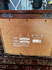 GE Classic RadioPlayer Wood Cabinet AM/FM Cassette Tabletop Radio 7-4135A