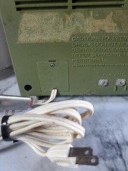 Vintage MCM RCA RZC 222G Avacado Snow Green AM/FM/AFC Retro Radio 23042167
