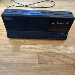 *READ* Proton RS-420 Stereo Clock Radio Alarm AM FM Vintage Retro 1990 AS-IS