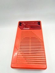 Vintage Radio Ranger Model RG-26 AM FM Made In China Red Radio Good Working Rare
