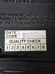 Vintage GE 7-4612BKA Digital Clock Radio Black & Silver (RECAPPED)