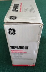 GE SuperRadio III Model 7-2887 Long Range AM/FM High Performance – Box & Foam