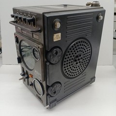 Sony FX-300 Jackal 300 Vintage TV AM/FM Radio Cassette Recorder Japan JANK