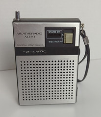 Vintage Realistic Weatheradio Alert Weather Radio Model 12-161 Works
