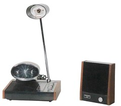 LONGINES SYMPHONETTE LCR-500 Slumber Center Electric Clock Light Radio WORKS