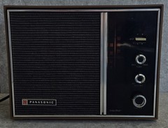 Rare Vtg WORKING Panasonic RE-7471 Solid State FM AM 9 Transistor 11 Diode Radio
