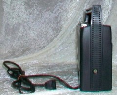 Vintage Sony Portable FM AM Solid State Transistor Radio TFM-7070W Hong Kong