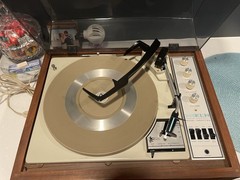 1968 KLH Model Twenty Six Turntable Tested and Working