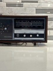 VTG Magnavox Solid State AM FM Radio 1R1705 Wood Good Condition. Tested. Works.