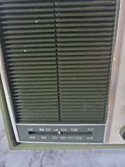 Vintage MCM RCA RZC 222G Avacado Snow Green AM/FM/AFC Retro Radio 23042167