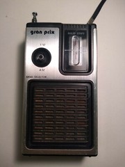 Vintage Gran Prix AM FM Pocket Radio Model PFM-88 – WORKS – Hong Kong