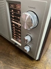 RadioShack Realistic MTA-15 AMFM Tabletop w/Speaker #12-695 VTG WORKS READ