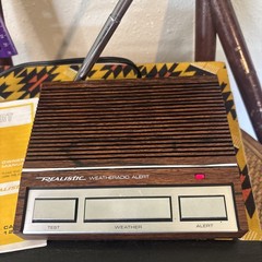 VTG 1984 REALISTIC Weather Radio Alert III Model 13-140 Tested W Manual
