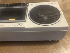 Randix SCR-710 Vintage Stereo Cassette Recorder Portable Radio Working
