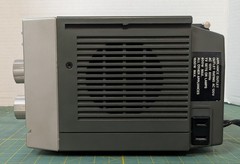 GPX Black and White TV Alarm Clock Model TV-2 1985