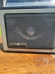 General Electric Super Radio GE 7-2880B Long Range Black/Silver Working/0526ys5