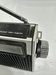 Vintage Toshiba Solid State Radio RP-737F Made in Japan Untested