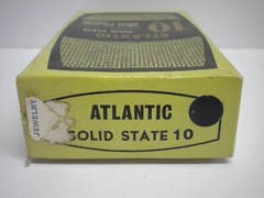 Vintage Atlantic Solid State 10 Radio BOX ONLY Hong Kong Original 60s 70s