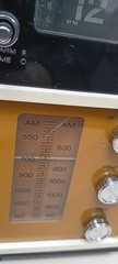 RCA Flip Clock AM Radio – Working, Woodgrain, No Backlight