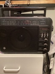GE General Electric Superadio Series III Long Range AM/FM Radio Working