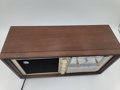 VTG MOTOROLA Radio Solid State Alarm Clock AM/FM Radio TC14CW Works READ