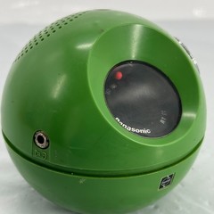 Vintage Space Age Panasonic Panapet AM Radio – Green R-70