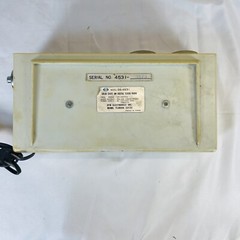 Vintage DYN Electronics Flip Dial Alarm Clock AM/FM Radio DS-4531 ATOMIC MCM