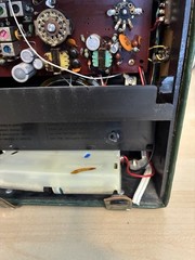 Commodore Portable AM/FM Radio (1960s) Vintage Untested Parts Or Repair