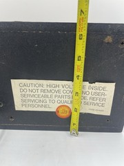 Vintage KLH Model Twenty-One FM Table Radio Missing Speaker Grille Cover- Works!