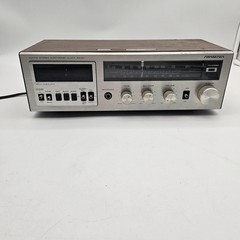 Vintage Soundesign 3970A AM FM Stereo Electronic Clock Radio Woodgrain Japan