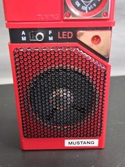 Vintage Mustang Am/fm Pocket Radio