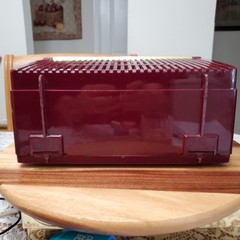 Very RARE Vintage 1953 Motorola Tube Radio Model 63L2 Working Maroon