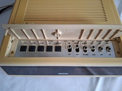 1980s Pierre Cardin Telephone Clock Radio 50028 Phone & Features Works! (VIDEO)