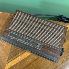 Vintage Lloyds J202B Digital Alarm Clock AM/FM Radio Tested Working Woodgrain