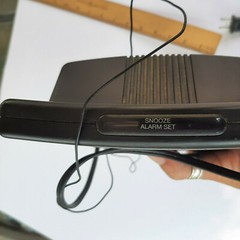 Zenith Z120M clock radio vintage – tested and works