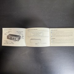 Vintage Panasonic RC-7469 Flip Clock AM/FM Radio Japan Original Box Manual