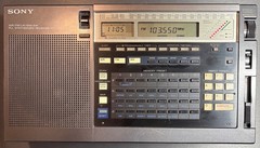 Sony ICF-2010-Excellent Condition Recapped & Upgraded June &rsquo;26 By Adel In the US