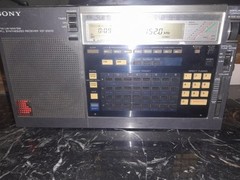 Vintage SONY ICF-2001D Radio Tuner World Band Receiver TESTED WORKING ( Read )