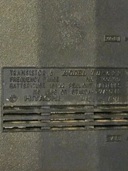 Vintage Hitachi TH-622 AM Radio Solid State MW Transistor 6 w/ Case WORKS GREAT!