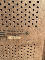 RCA Long Range TRF Solid State Radio RZC275W Walnut (Works – Read)