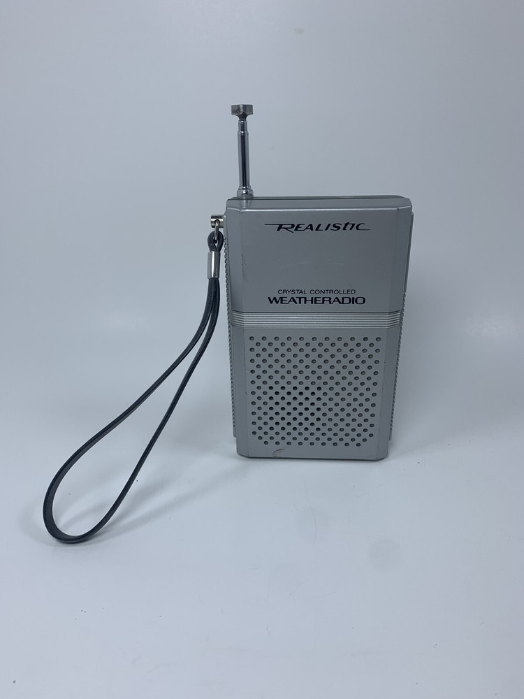 Realistic 12-151 A Pocket Weather Radio Shack Crystal Controlled