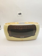 Vintage Philips Radio AJ3330 Weatherband Clock Radio